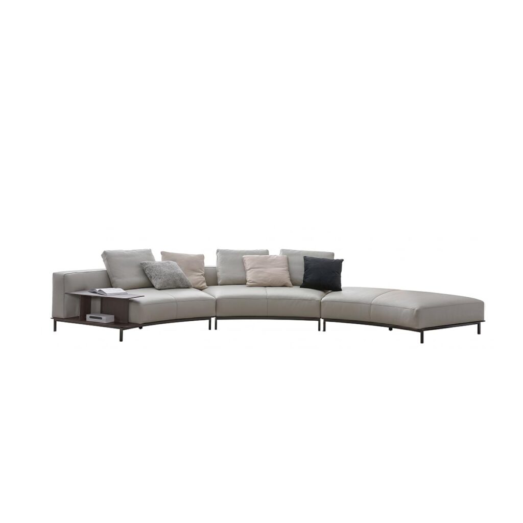 LeatherO-Sofa-R2300 SOFA CURVE SHAPE